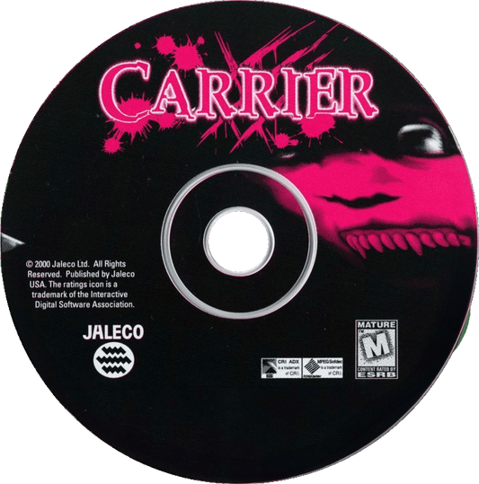 Carrier (DVD Box) (Dreamcast Compatible) – Reproduction Video Game CDs