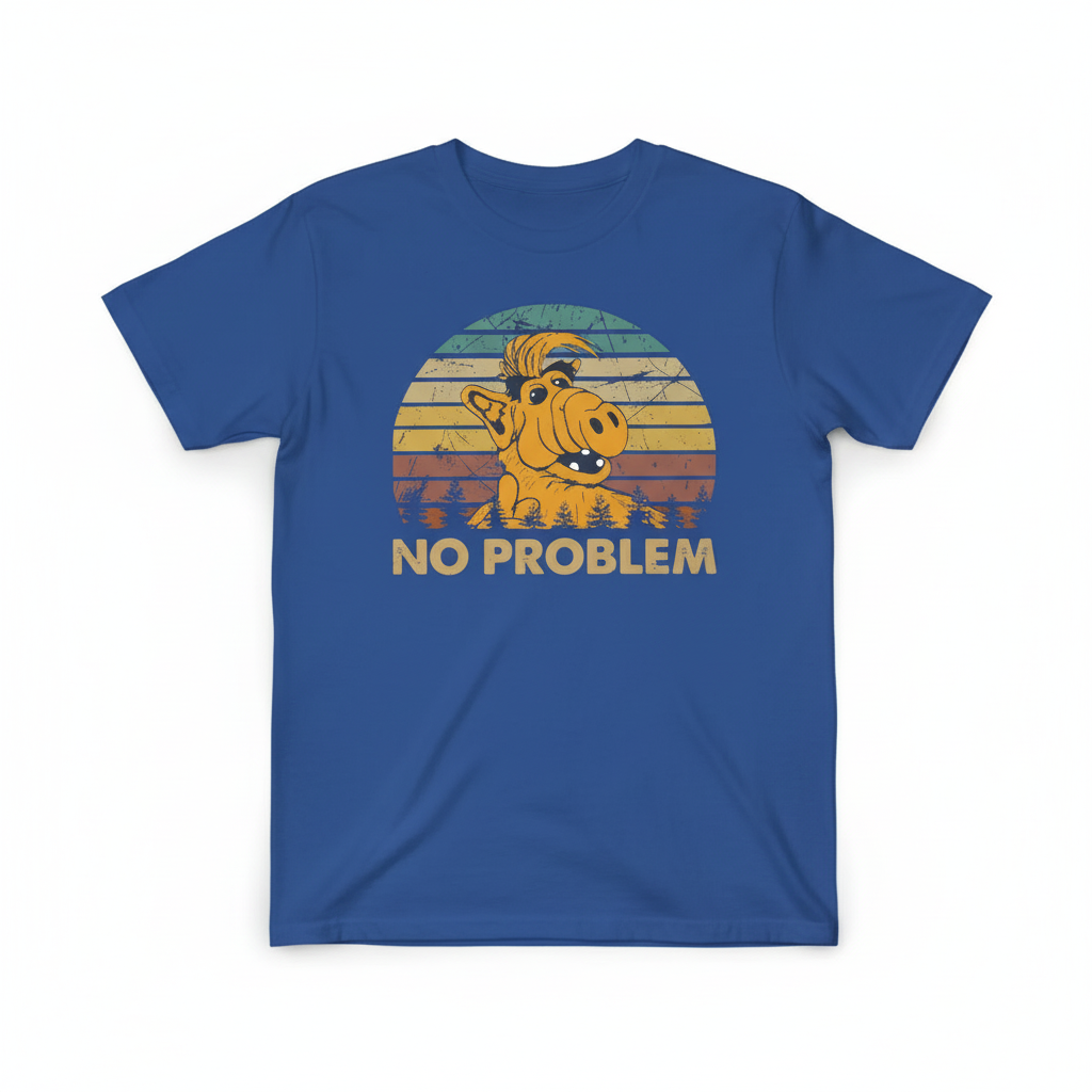 ALF t-shirt in blue