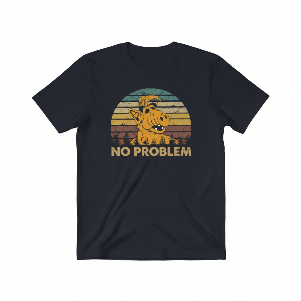 ALF t-shirt in navy