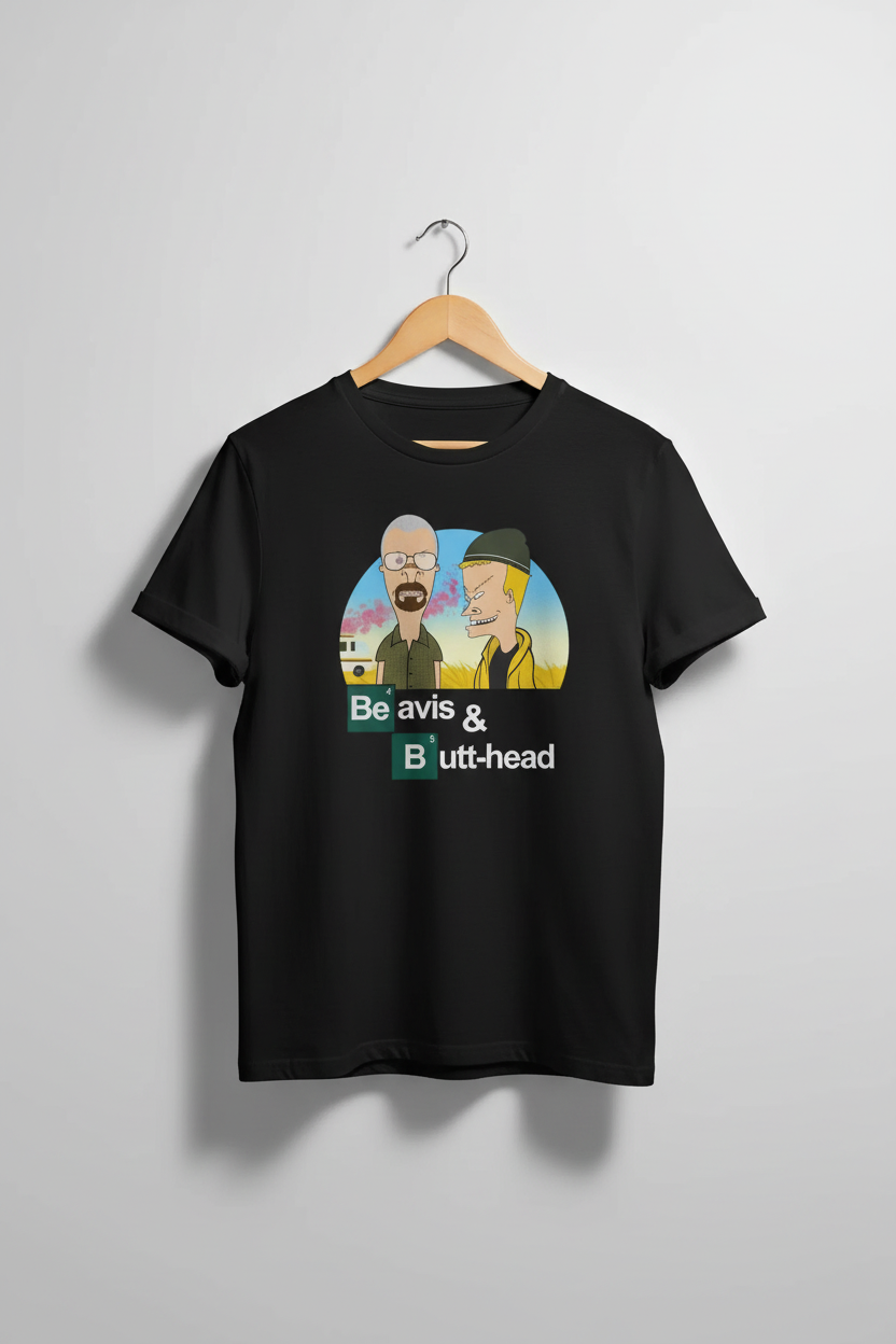 Beavis and Butthead t-shirt on hanger