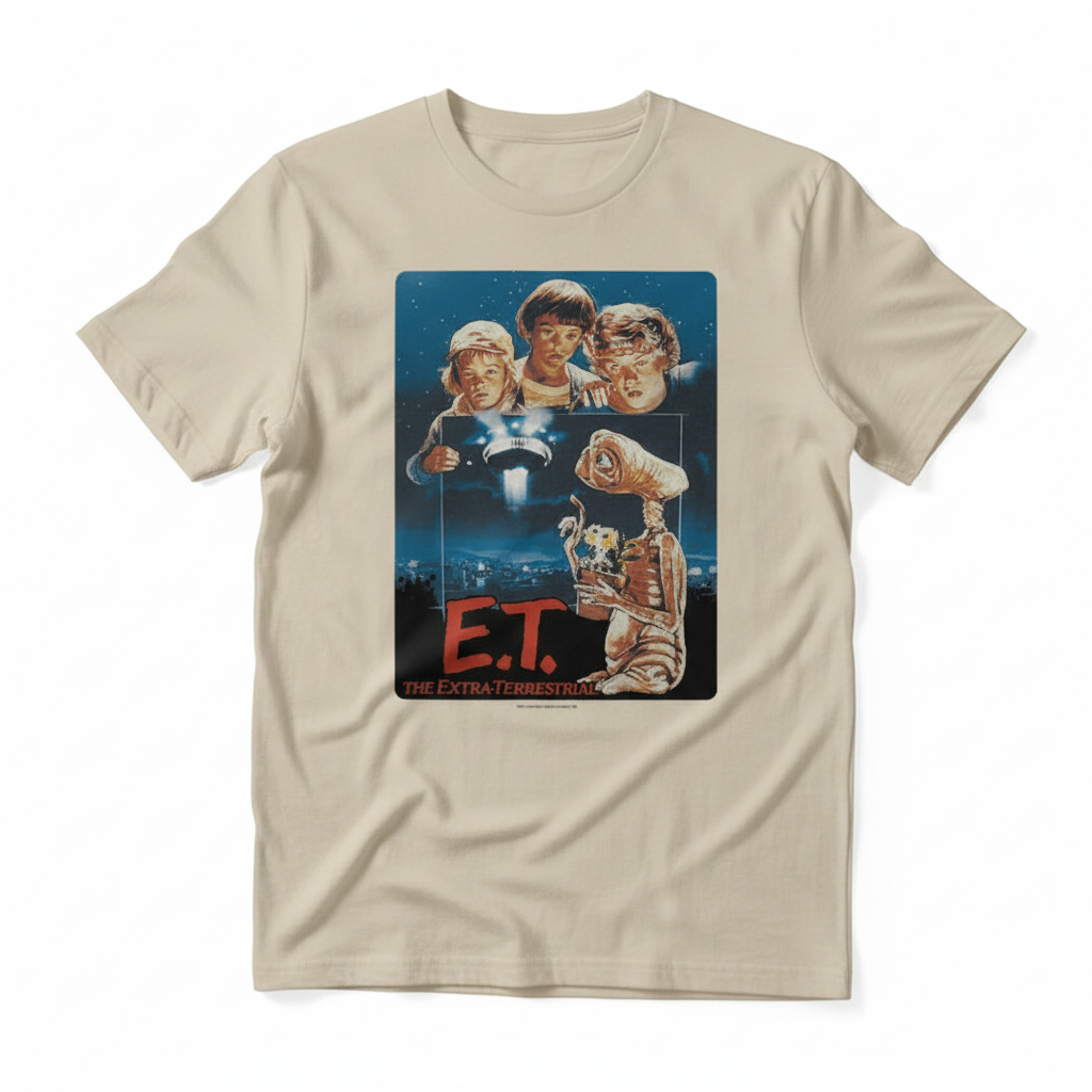 Beige E.T. t-shirt
