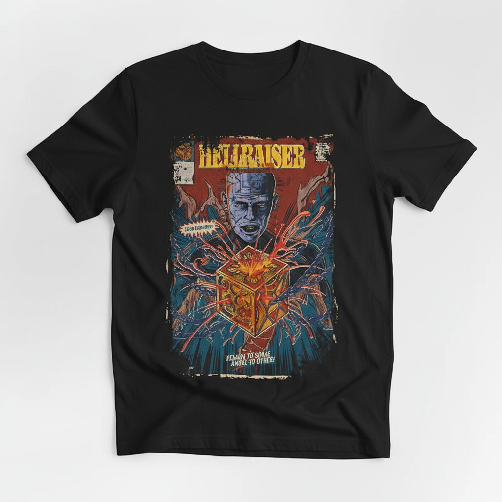 Black Hellraiser Pinhead t-shirt