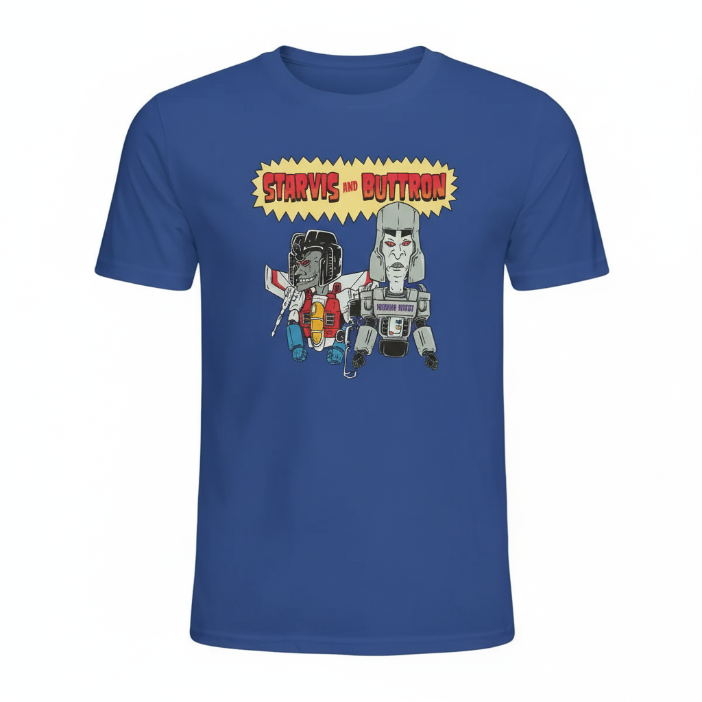 Blue Beavis and Butt-Head t-shirt
