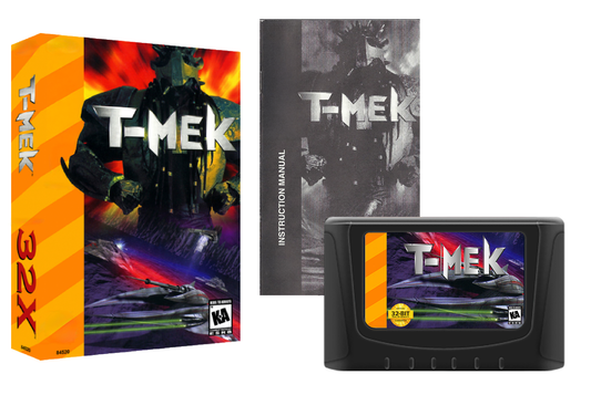 T-Mek (32X Compatible) - Reproduction Video Game Cartridge