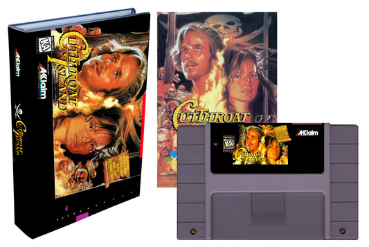 Cutthroat Island (SNES Compatible) – Reproduction Video Game Cartridge