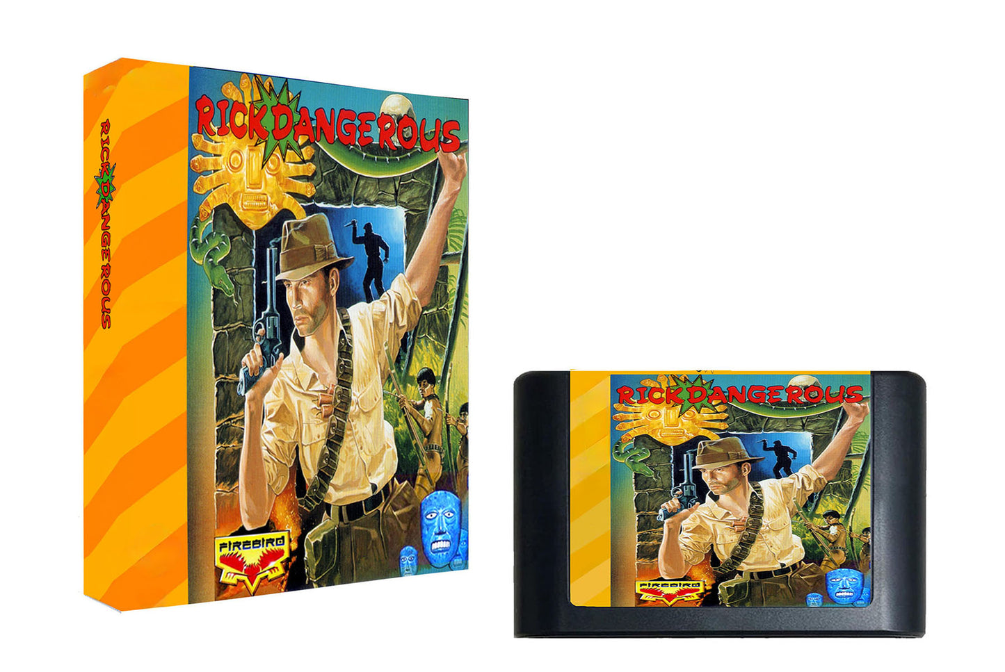 Rick Dangerous (xRick Homebrew) (32X Compatible) - Reproduction Video Game Cartridge