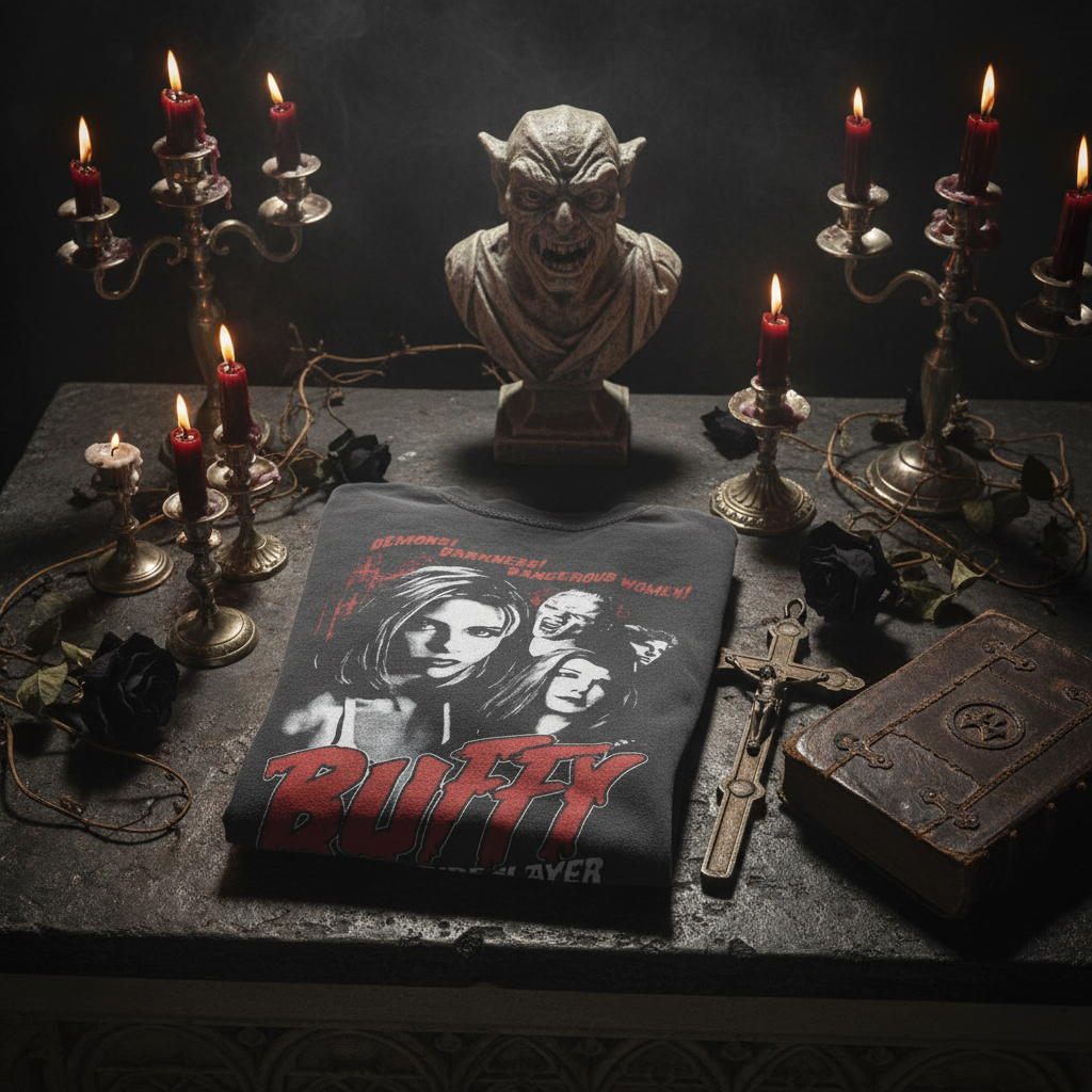 Buffy t-shirt - Gothic Horror Aesthetic