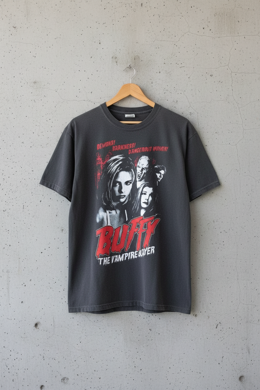 Buffy t-shirt - Urban Concrete Wall