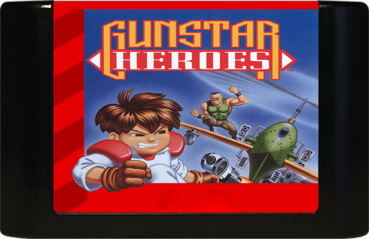 Gunstar Heroes (Genesis Compatible) - Reproduction Video Game Cartridge image 0