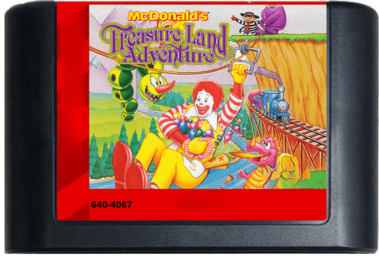 McDonald's Treasure Land (Genesis Compatible) - Reproduction Video Game Cartridge image 0
