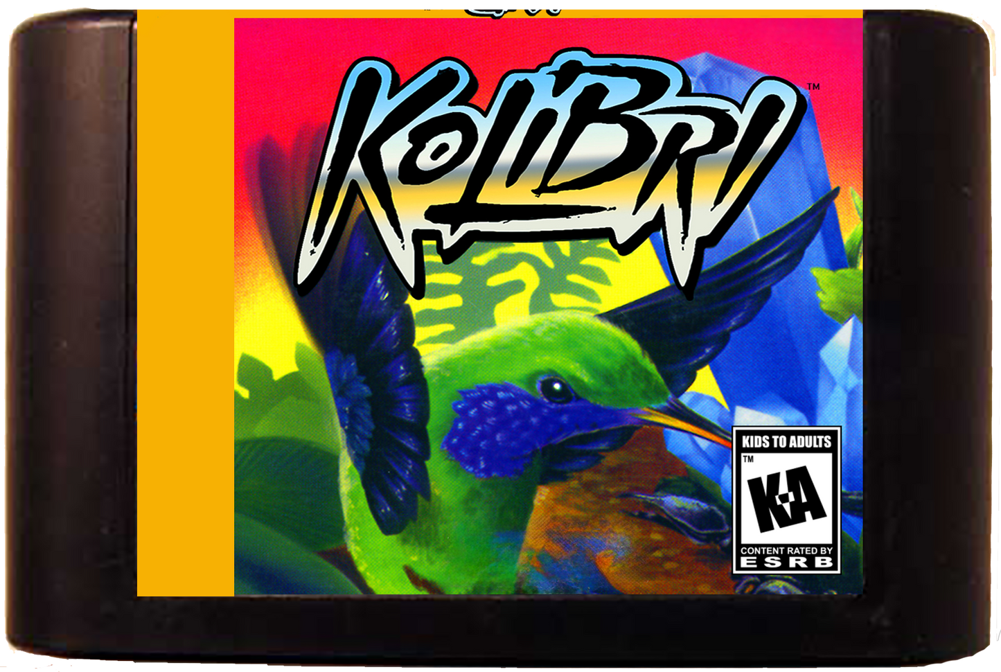 Kolibri (32X Compatible) (32X Shell) - Reproduction Video Game Cartridge with Box and Manual