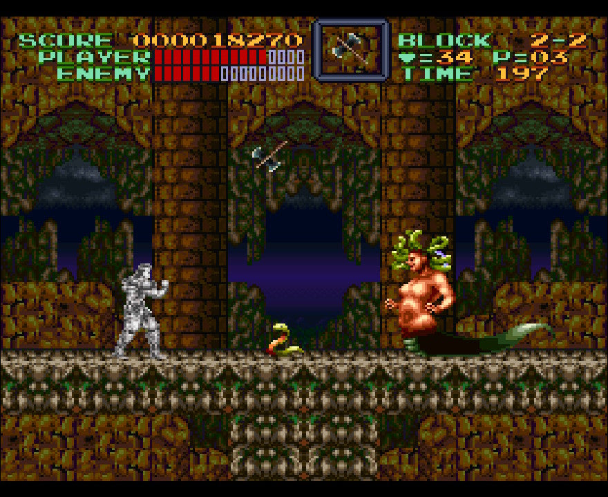 Super Castlevania IV (SNES Compatible) - Reproduction Video Game Cartridge with Case and Manual