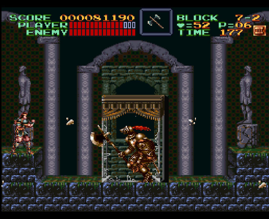Super Castlevania IV (SNES Compatible) - Reproduction Video Game Cartridge with Case and Manual