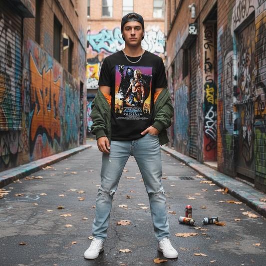 Casual street style setting