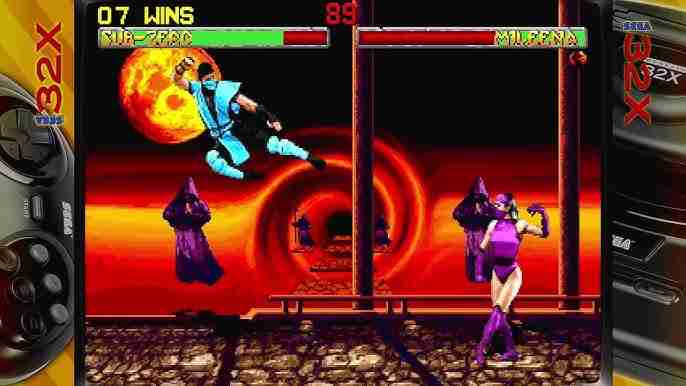 Mortal Kombat II Arcade Edition (32X Compatible) (32X Shell) – Reproduction Video Game Cartridge with Case and Manual image 4