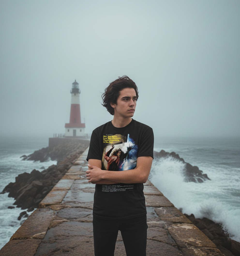 Coastal Lighthouse Scene