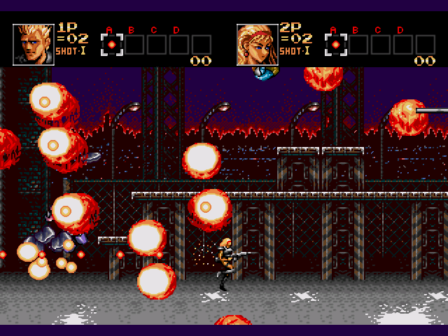 Contra Hard Corps: Enhanced Edition (Genesis Compatible) - Reproduction Video Game Cartridge with Case and Manual