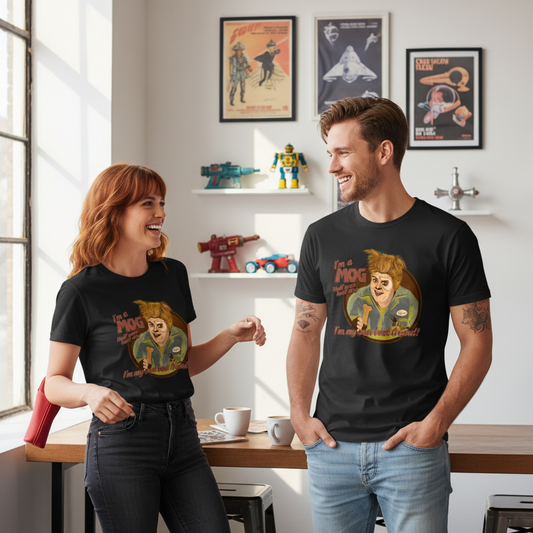 Couple wearing Spaceballs Mog T-Shirt