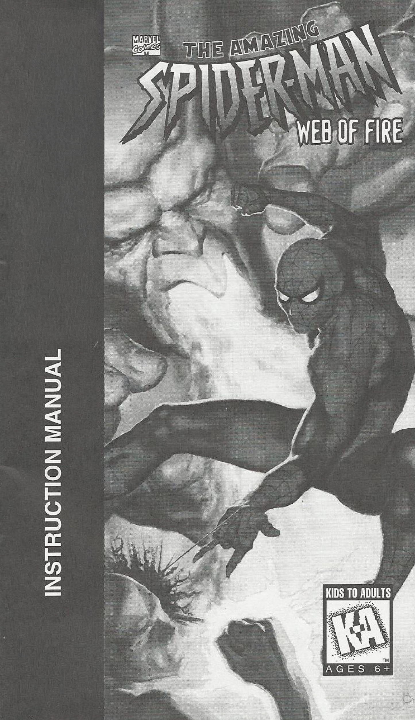 Spider-Man: Web of Fire (32X Compatible) – Reproduction Video Game Cartridge with Case and Manual