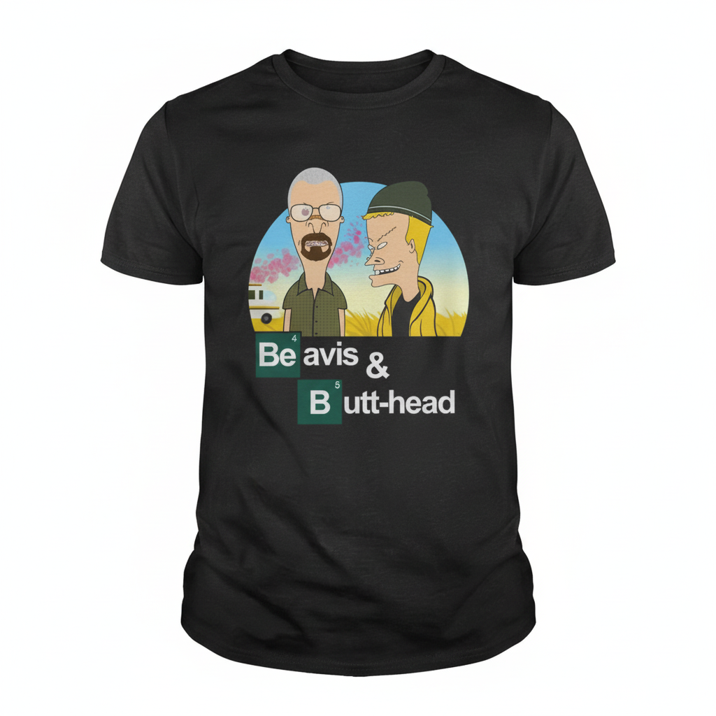 Dark Gray Beavis and Butthead t-shirt