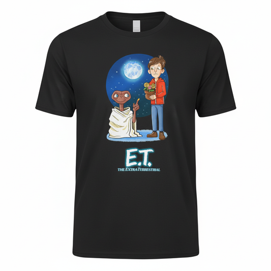 Dark Gray E.T. t-shirt