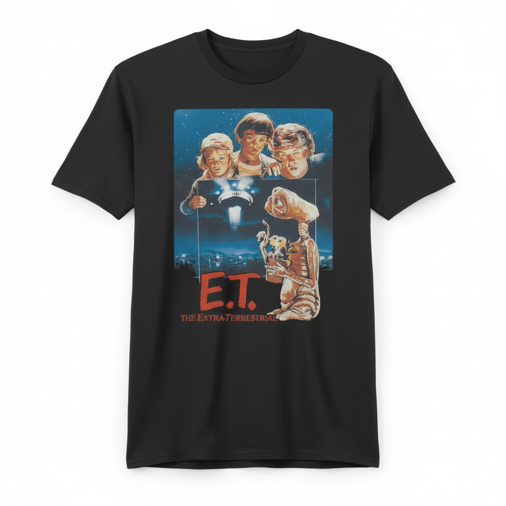 Dark Gray E.T. t-shirt