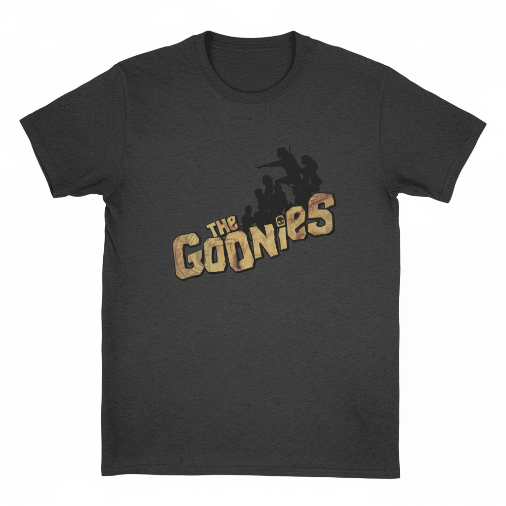 t-shirt with 'The Goonies' logo Dark Gray Goonies t-shirt