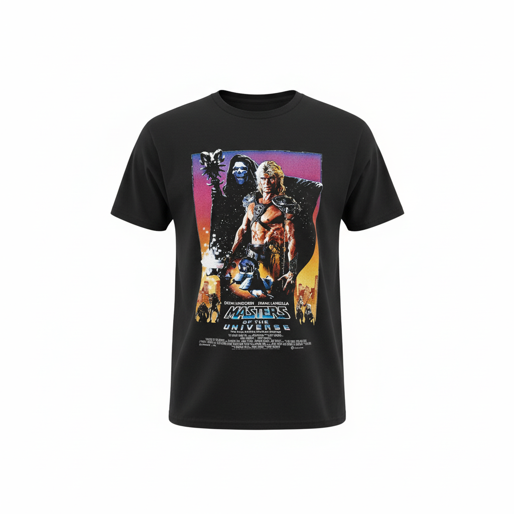 Dark Gray Masters of the Universe t-shirt