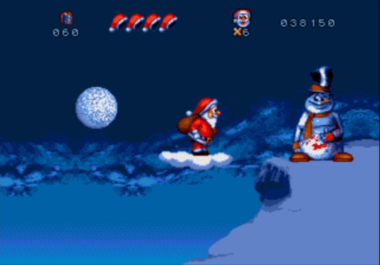 Daze Before Christmas (SNES Compatible) - Reproduction Video Game Cartridge