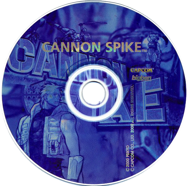 Cannon Spike (DVD Box) (Dreamcast Compatible) – Reproduction Video Game CD