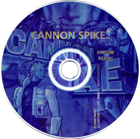 Cannon Spike (DVD Box) (Dreamcast Compatible) – Reproduction Video Game CD