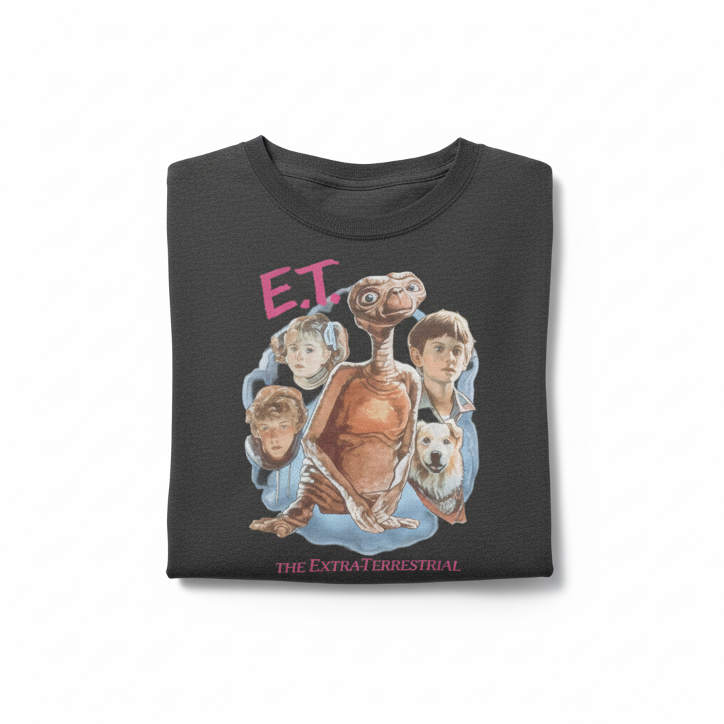 E.T. t-shirt clean product shot