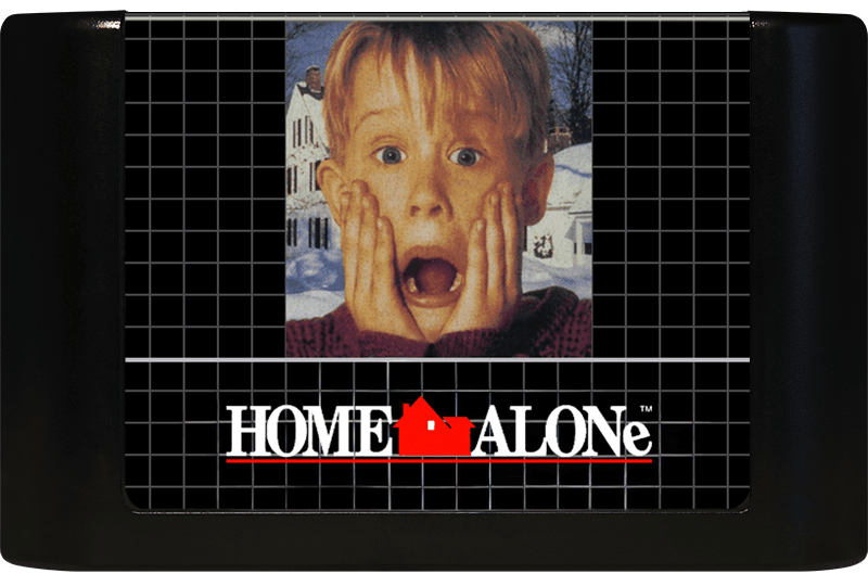 Home Alone (Genesis Compatible) - Reproduction Video Game Cartridge image 0