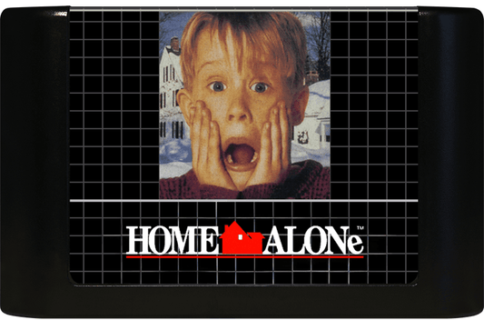 Home Alone (Genesis Compatible) - Reproduction Video Game Cartridge image 0