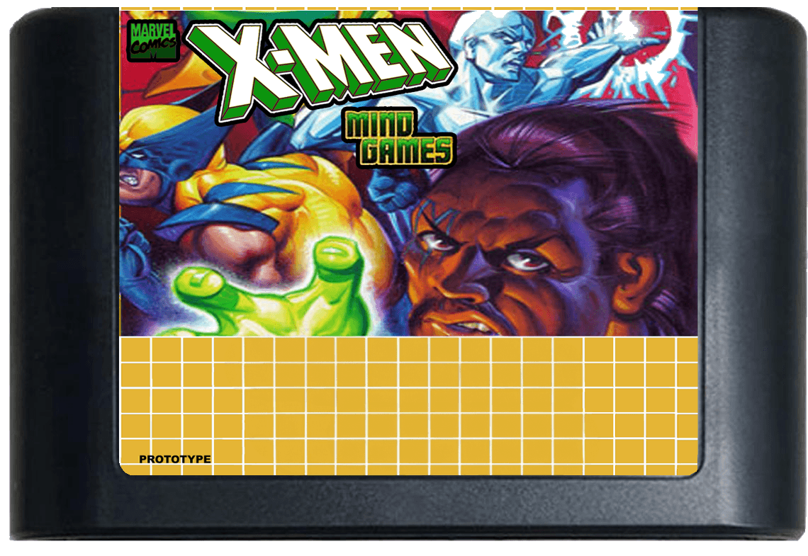 X-Men: Mind Games (Prototype) (32X Compatible) - Reproduction Video Game Cartridge image 0