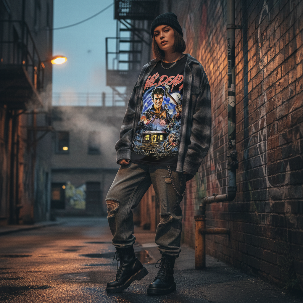 Evil Dead T-Shirt - Woman Outdoor