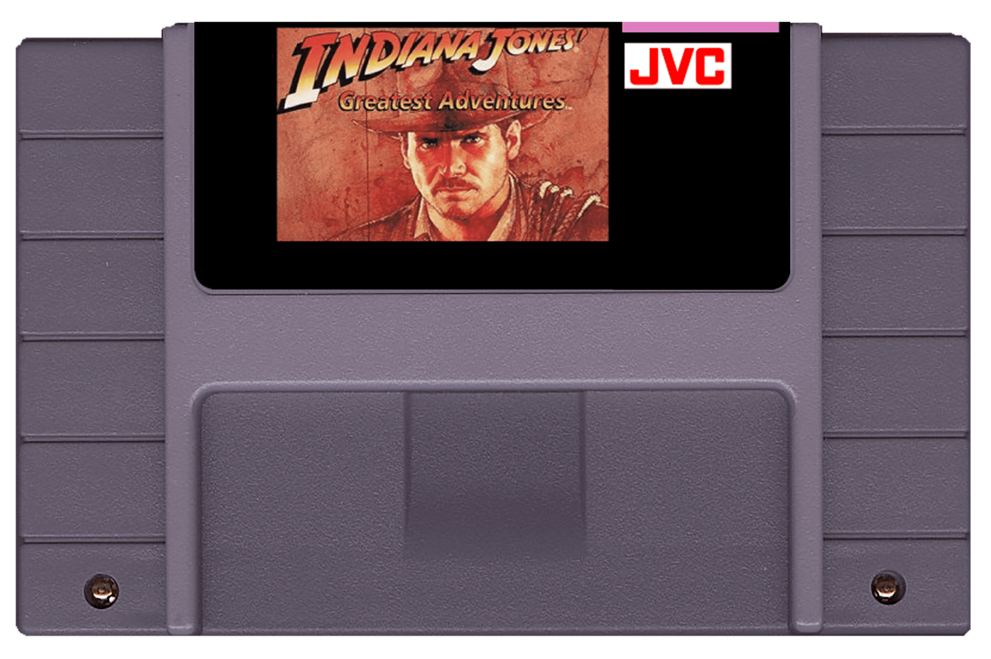 Indiana Jones' Greatest Adventures (SNES Compatible) - Reproduction Video Game Cartridge image 0