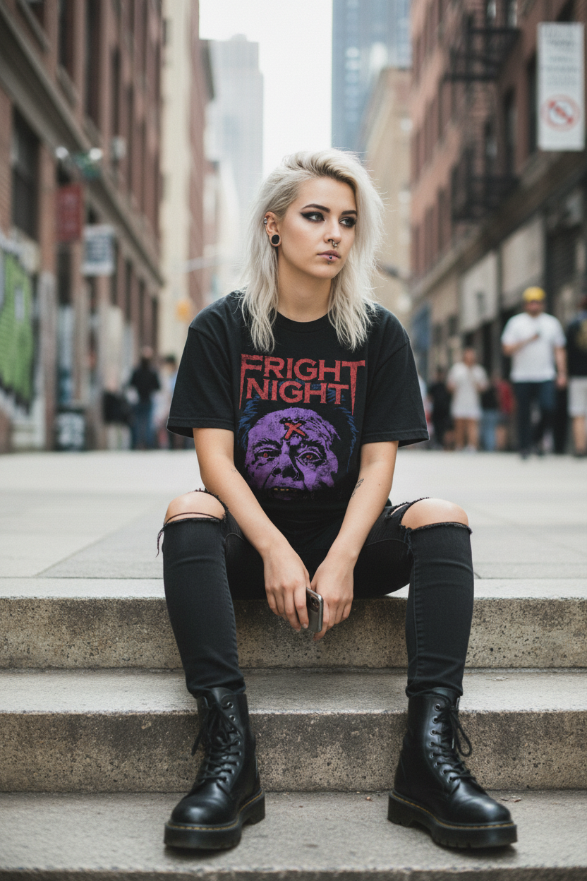 Female model alternative style