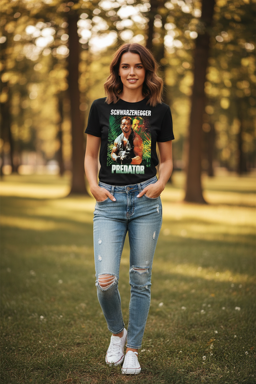 Female model - outdoor casual