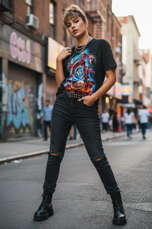 Female model street style