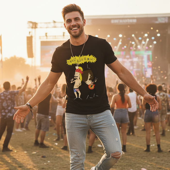 Beavis Butthead Guns N Roses Parody Festival Concert Style