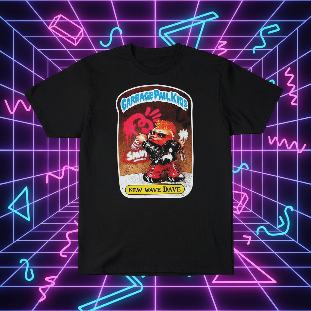 Flat lay on neon grid background