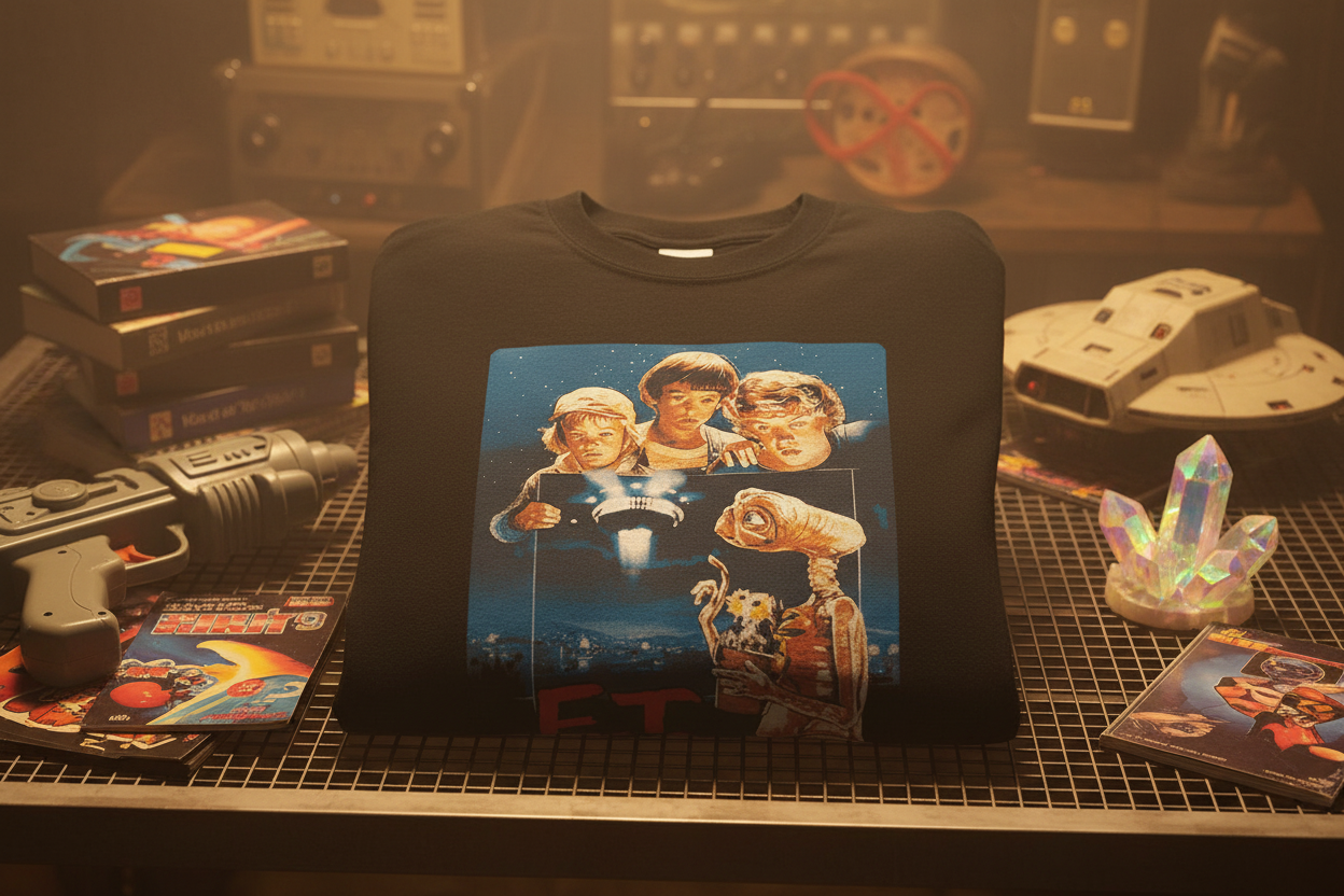 Folded with retro 80s props