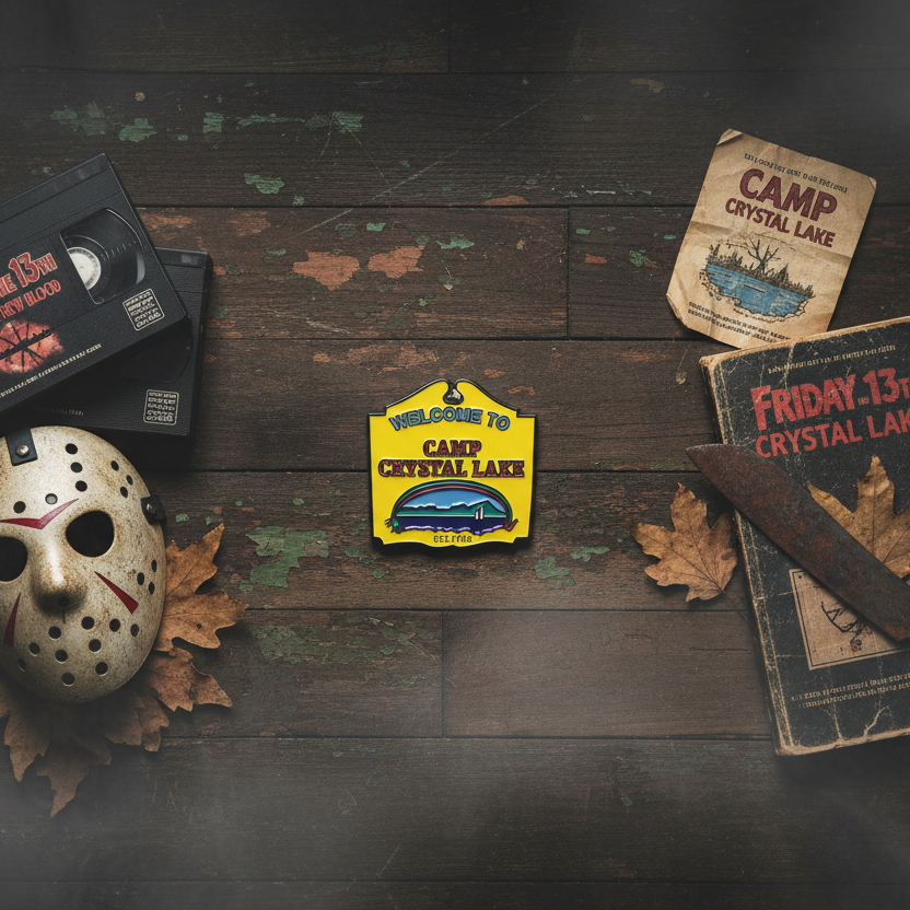 Friday the 13th Flat Lay