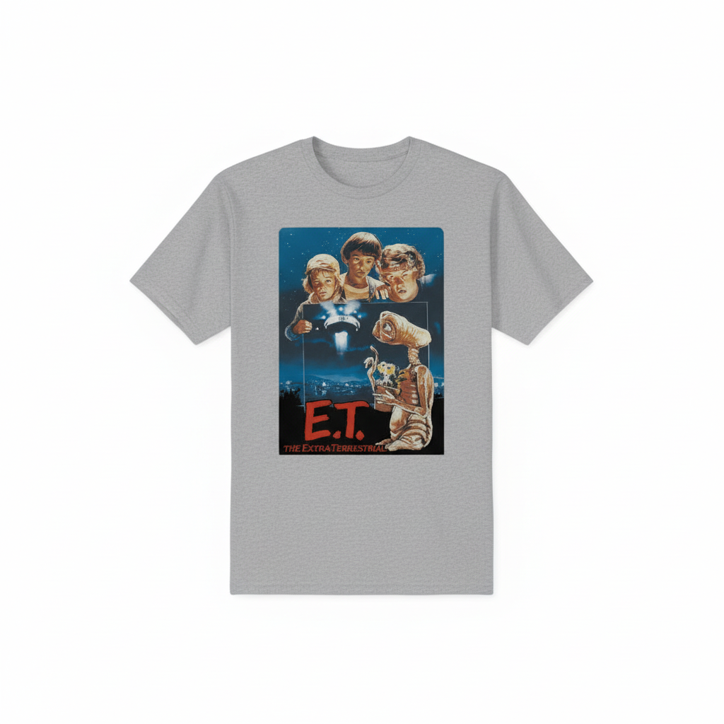 Gray E.T. t-shirt
