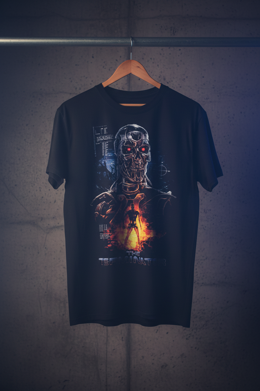 Hanging on wooden hanger