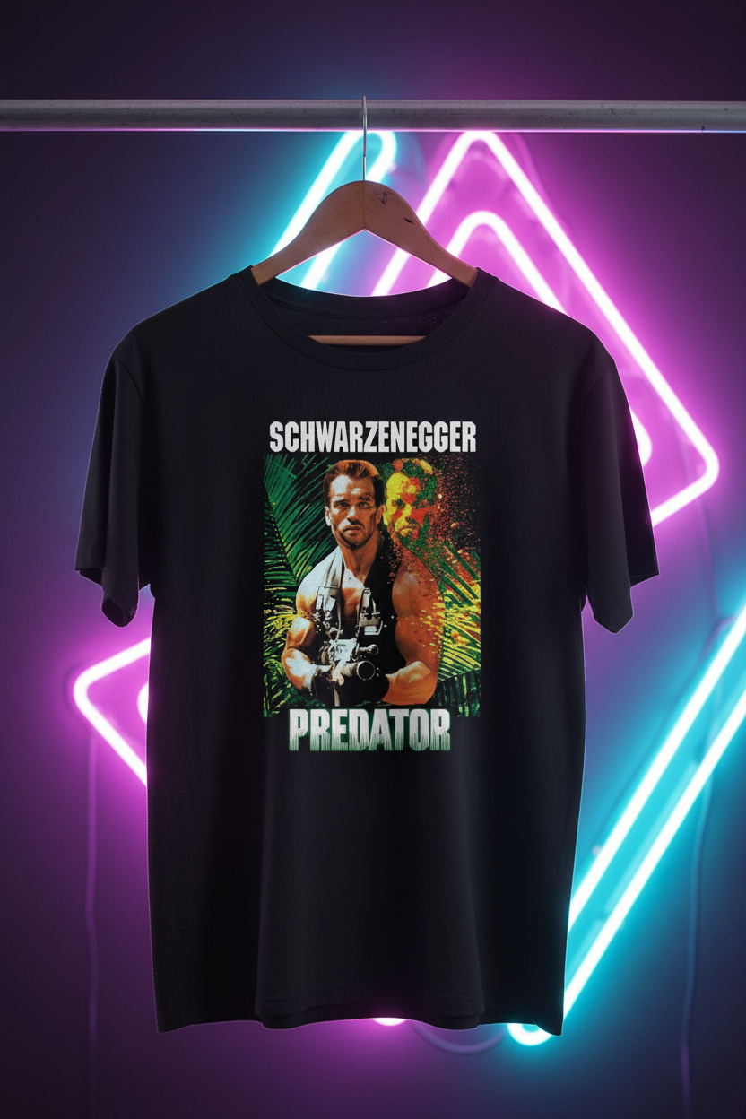 Hanging with neon lighting