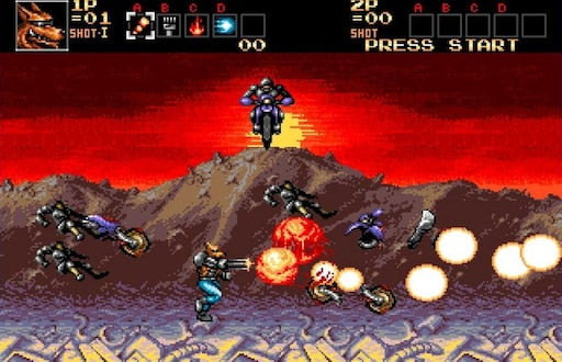 Contra Hard Corps: Enhanced Edition (Genesis Compatible) - Reproduction Video Game Cartridge with Case and Manual