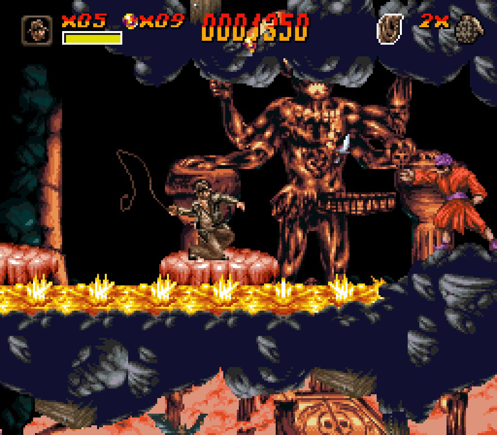 Indiana Jones' Greatest Adventures (SNES Compatible) - Reproduction Video Game Cartridge with Box and Manual