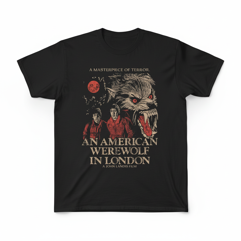An American Werewolf in London - Retro Horror Tee